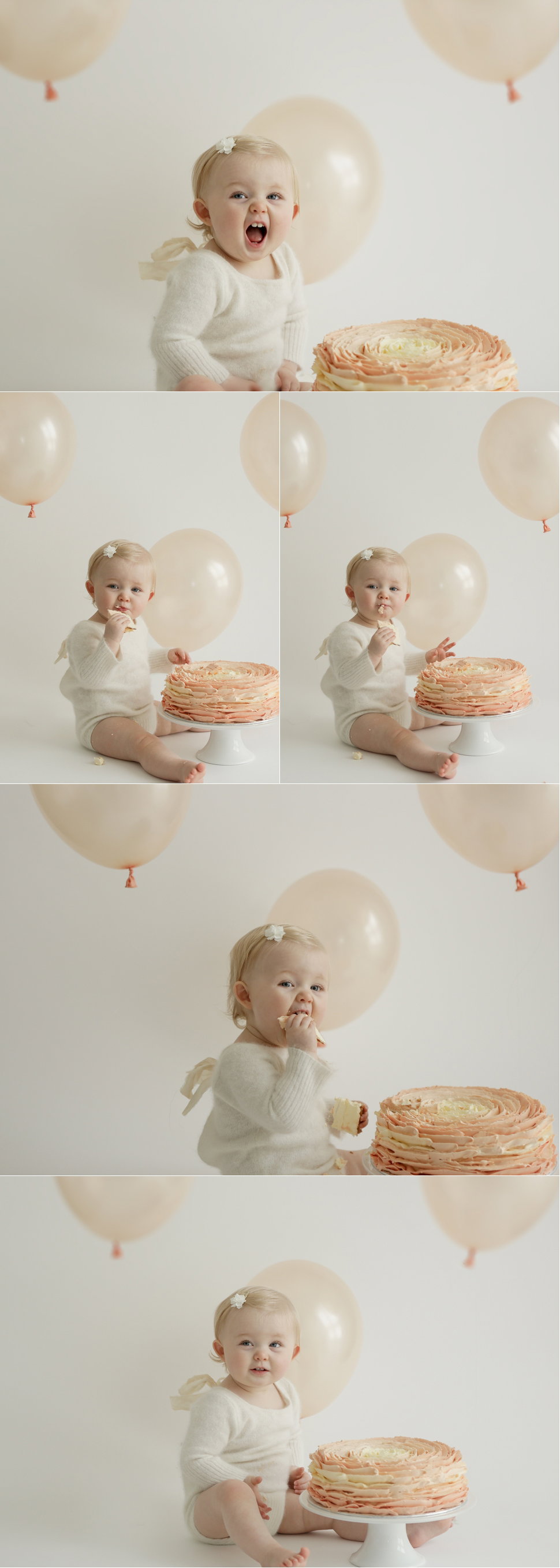Smash Cake Session Francesca DB Photography