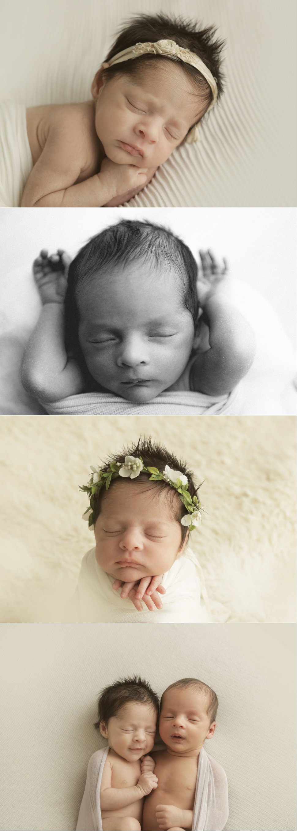 twins newborn london Francesca DB Photography